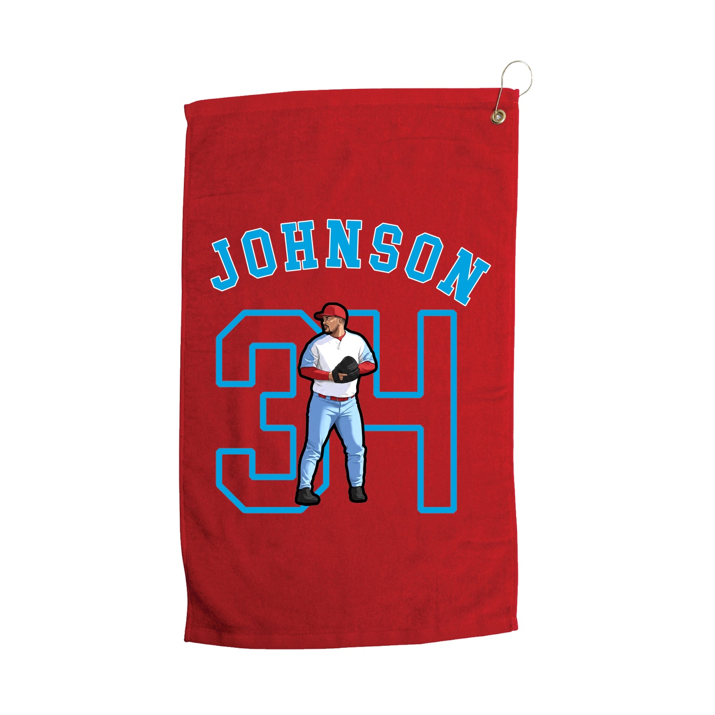 Golf Towel — Shirsey Arch in Red