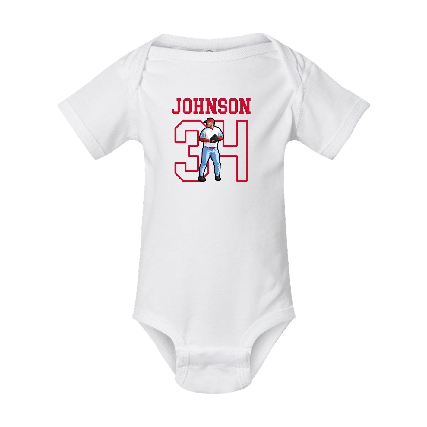 Baby Onesie — Shirsey in White