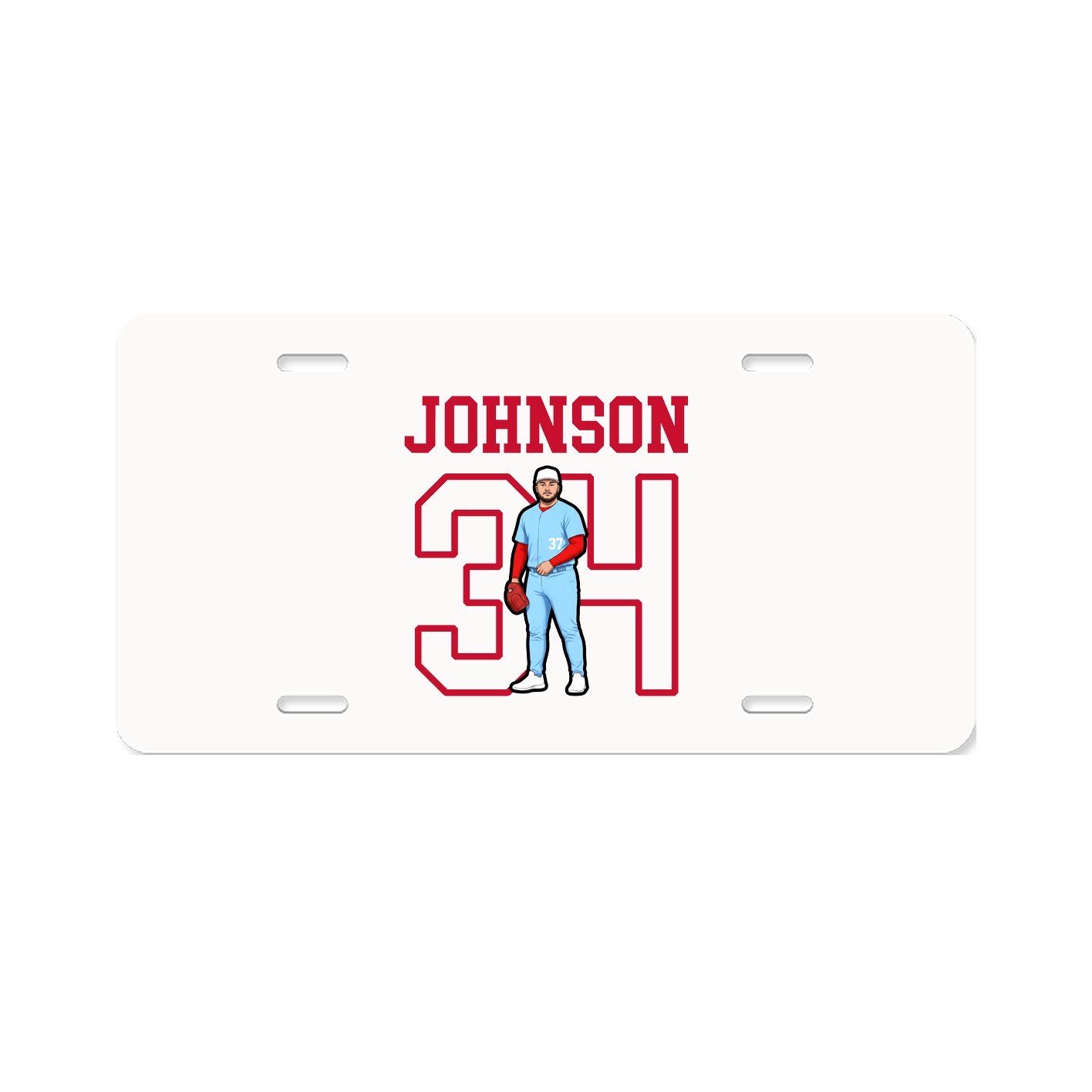 License Plate — Shirsey in Classic