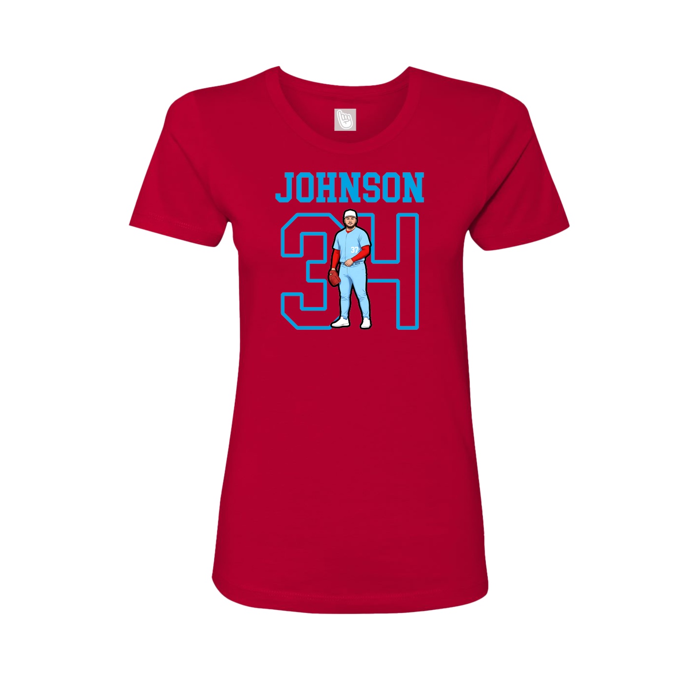 Fitted Women's Tee — Shirsey in Red