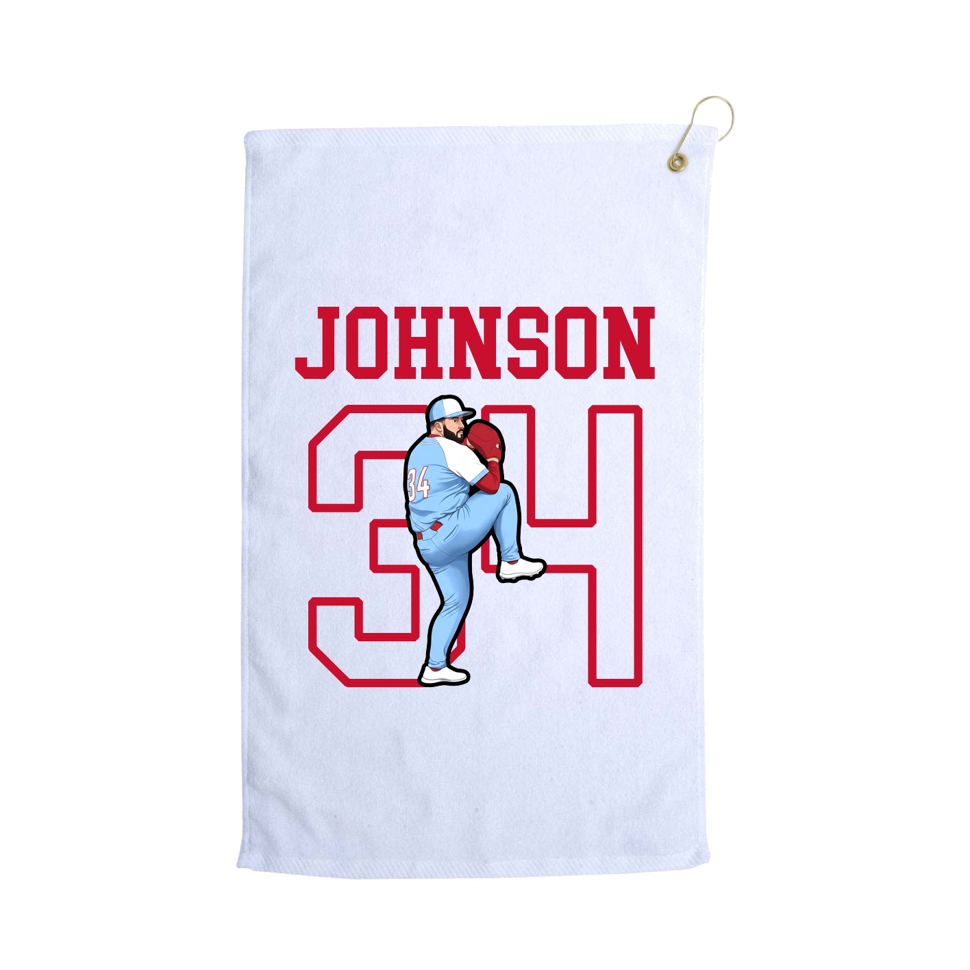 Golf Towel — Shirsey in White