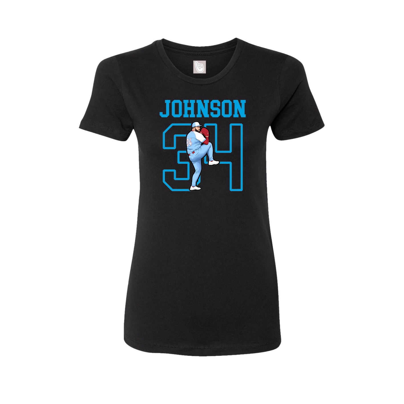 Fitted Women's Tee — Shirsey in Black