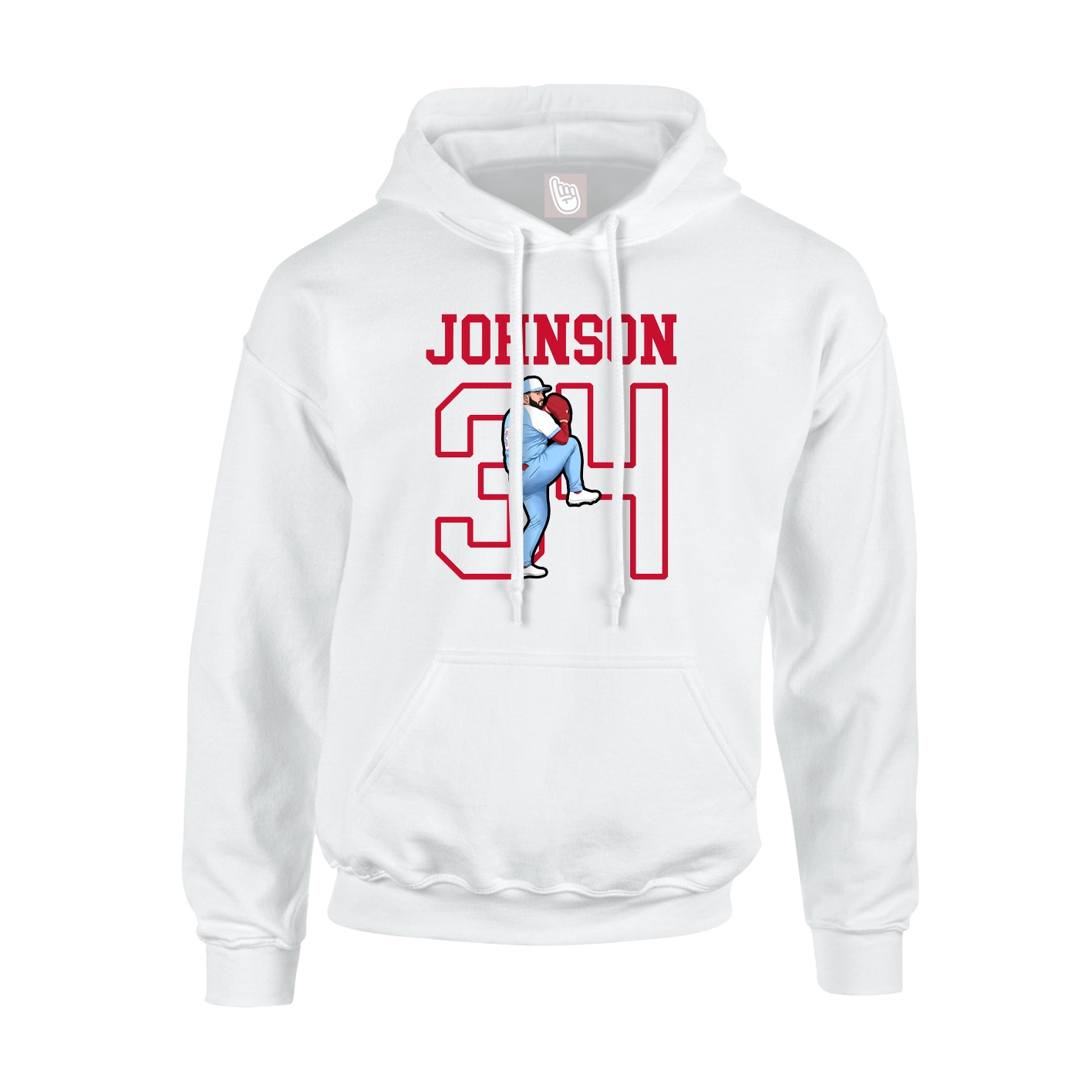Youth Hoodie — Shirsey in White