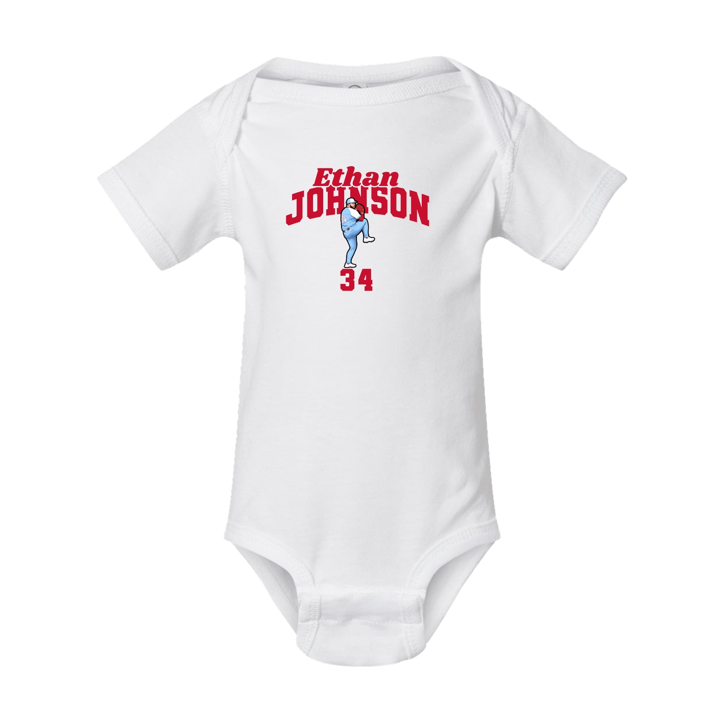 Baby Onesie — Signature Arch in White