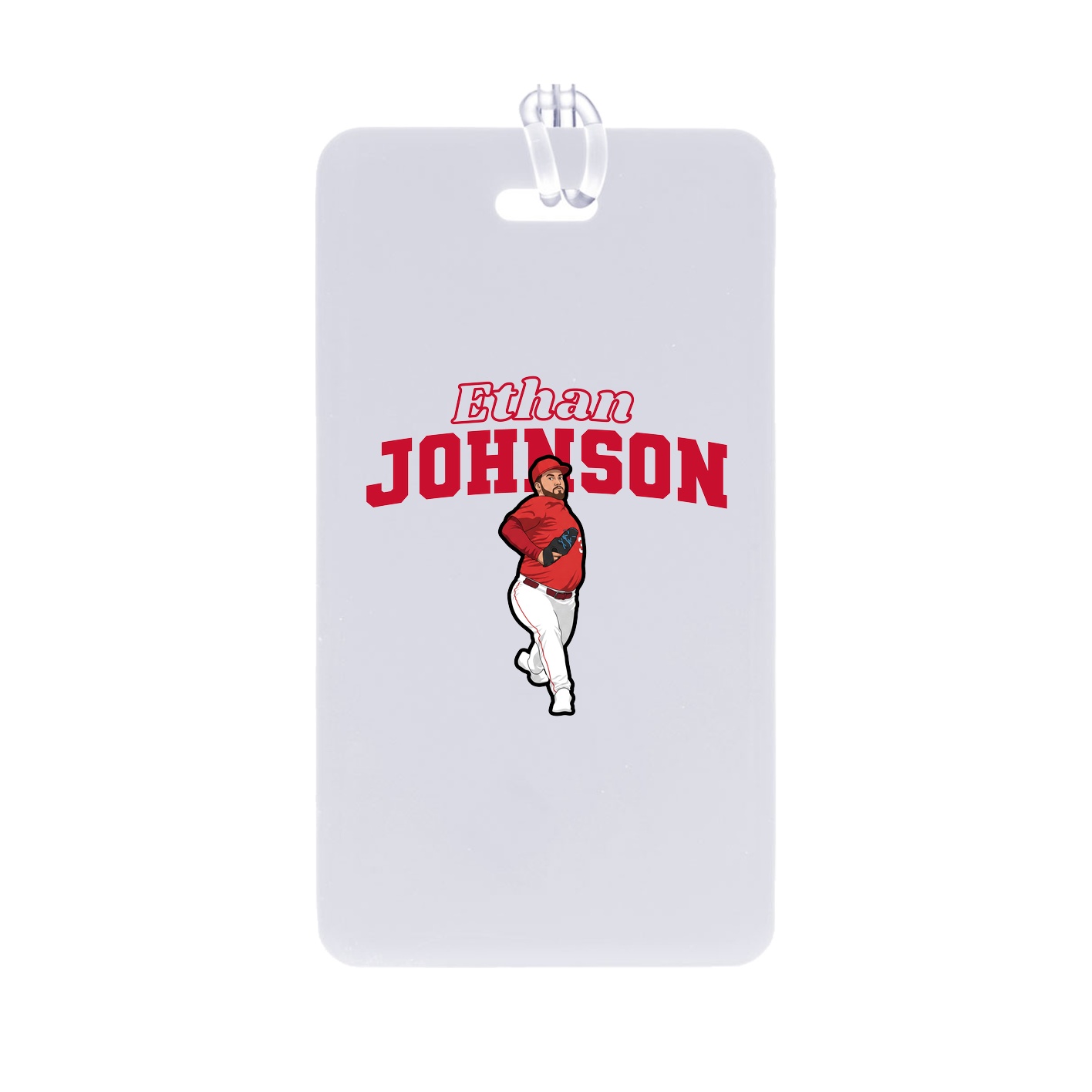 Bag Tag — Name Arch in Classic
