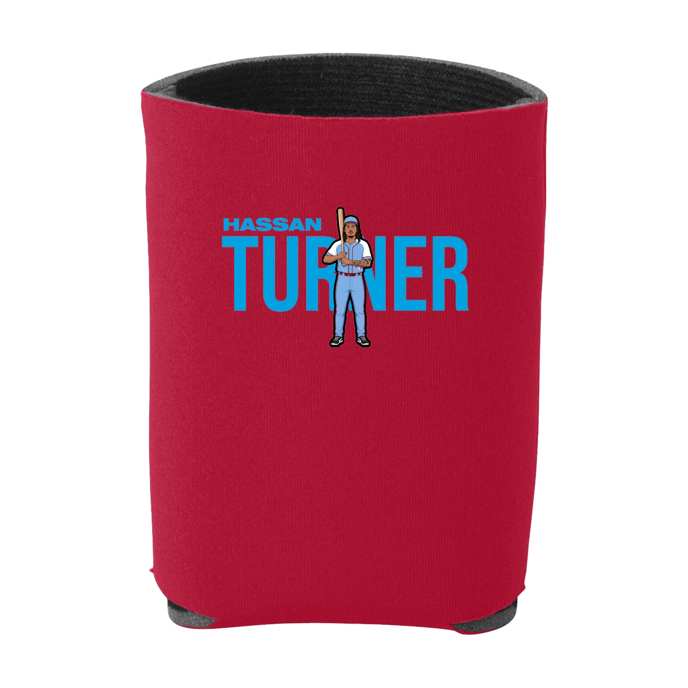 Can Holder — Player Name in Red