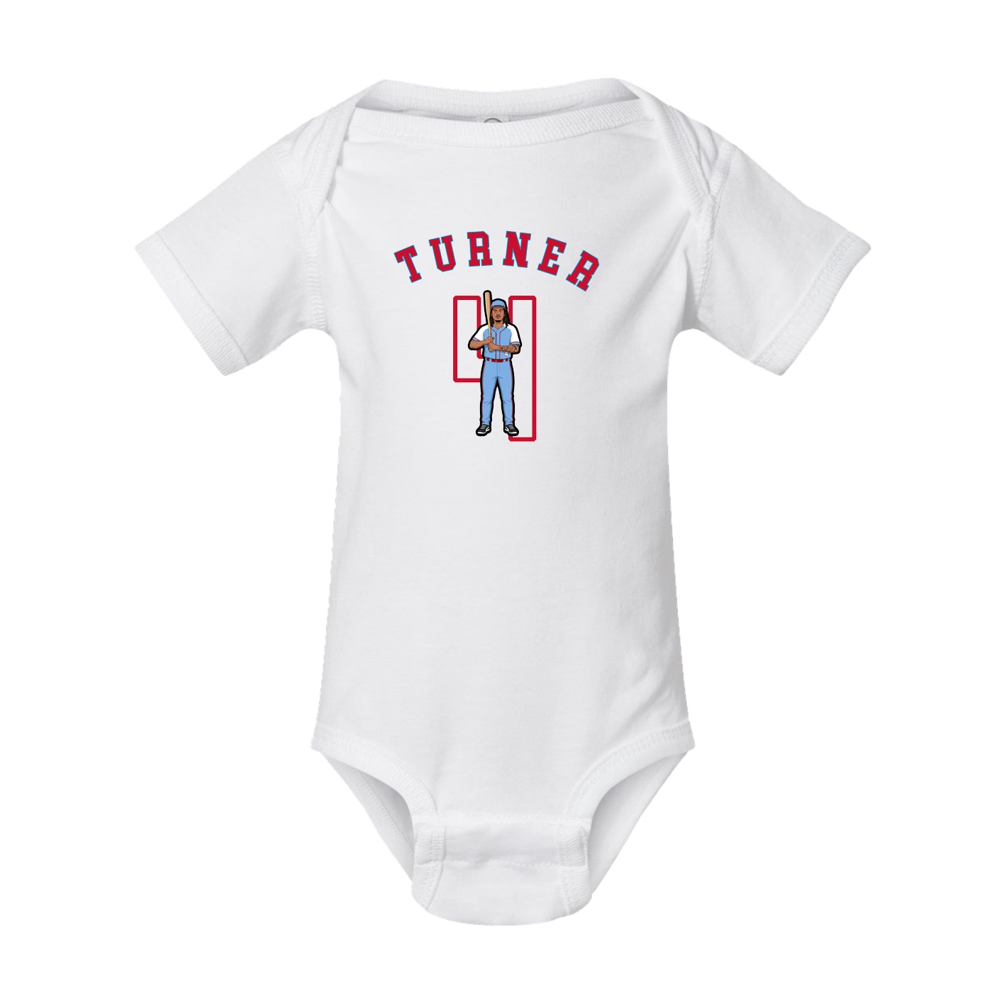 Baby Onesie — Shirsey Arch in White