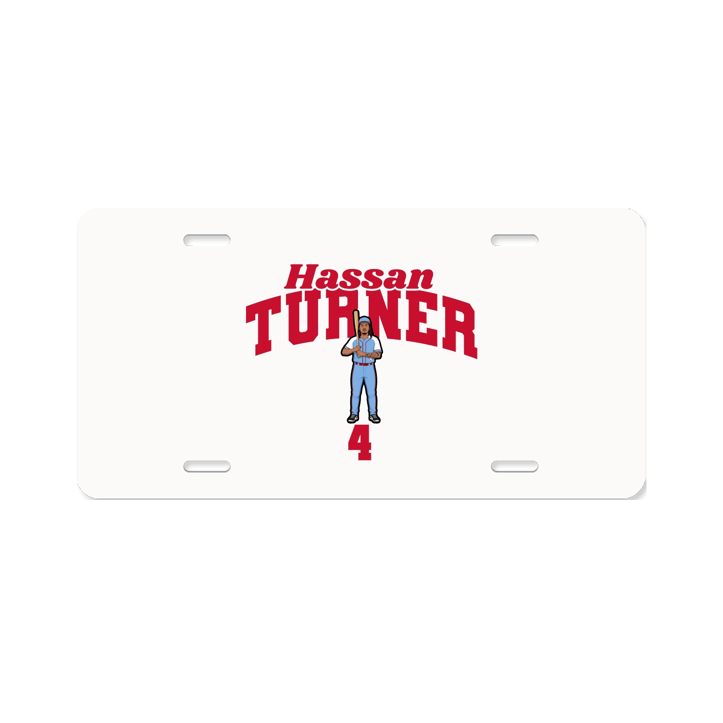 License Plate — Signature Arch in Classic