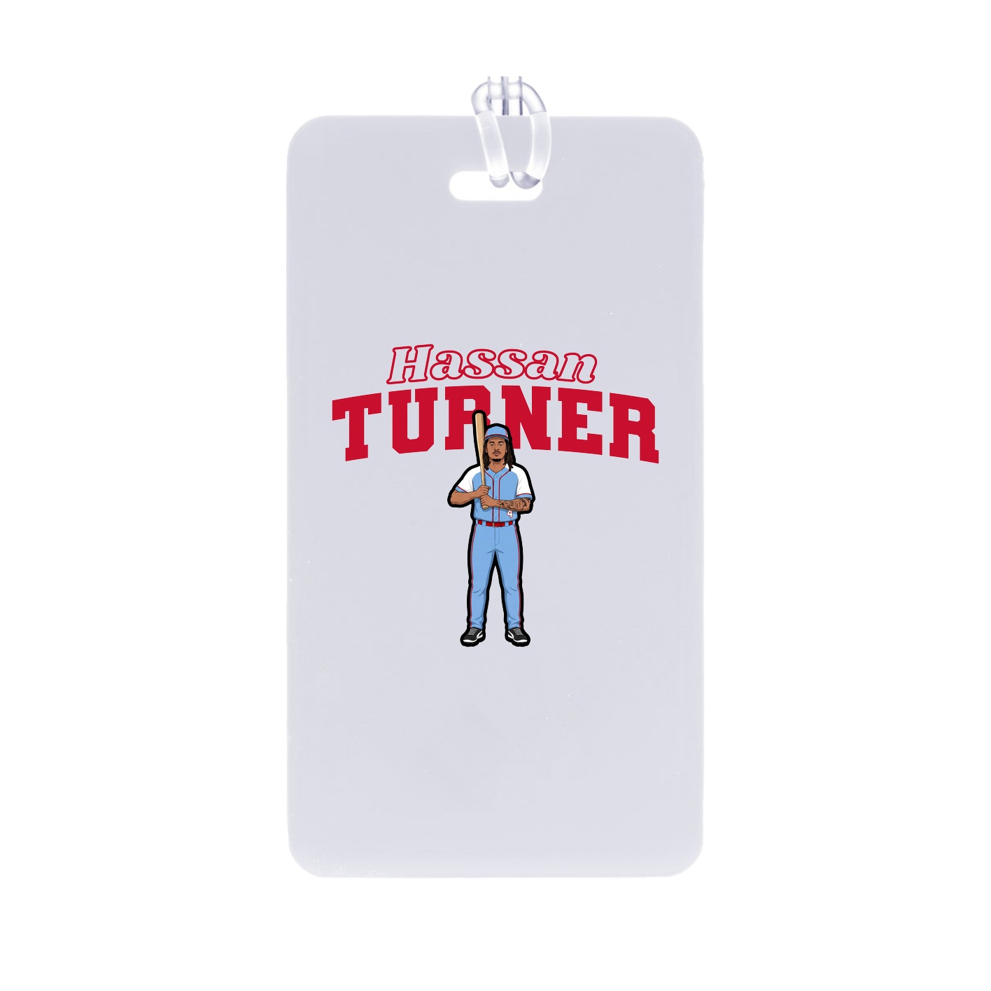 Bag Tag — Name Arch in Classic