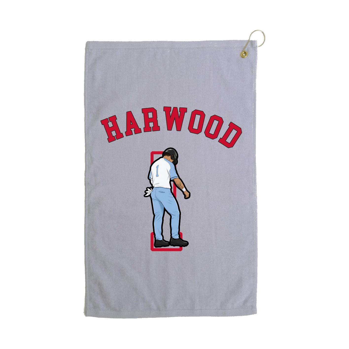Golf Towel — Shirsey Arch in Grey