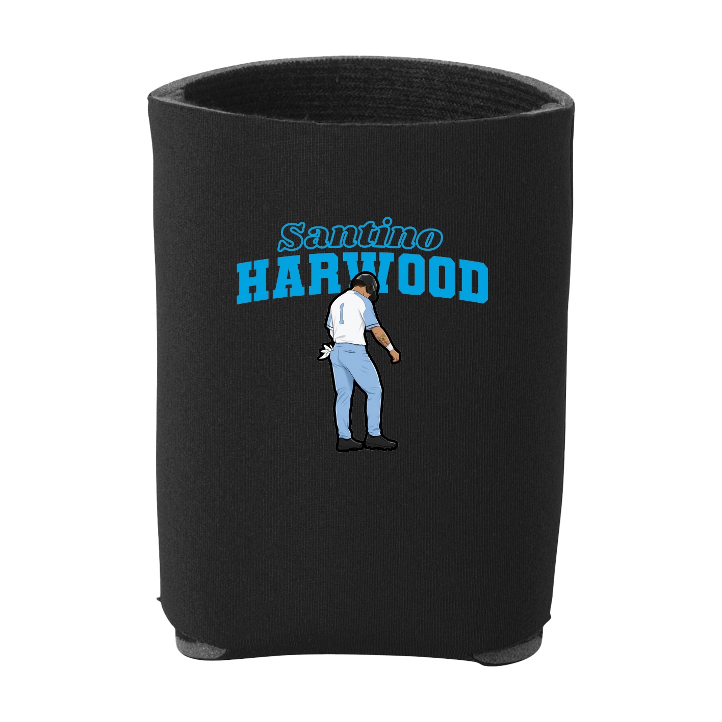 Can Holder — Name Arch in Black