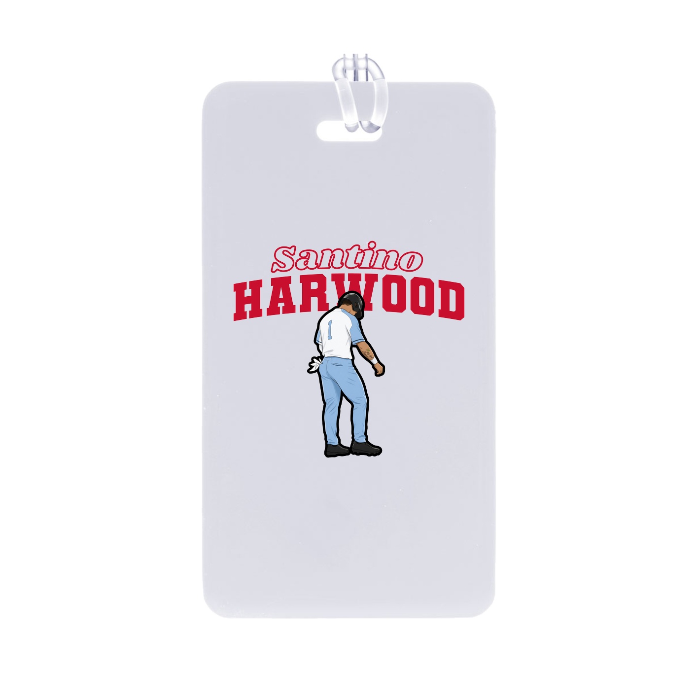 Bag Tag — Name Arch in Classic