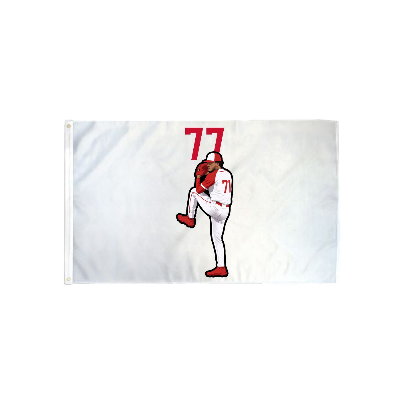 3x5 Flag — Number Top in Classic