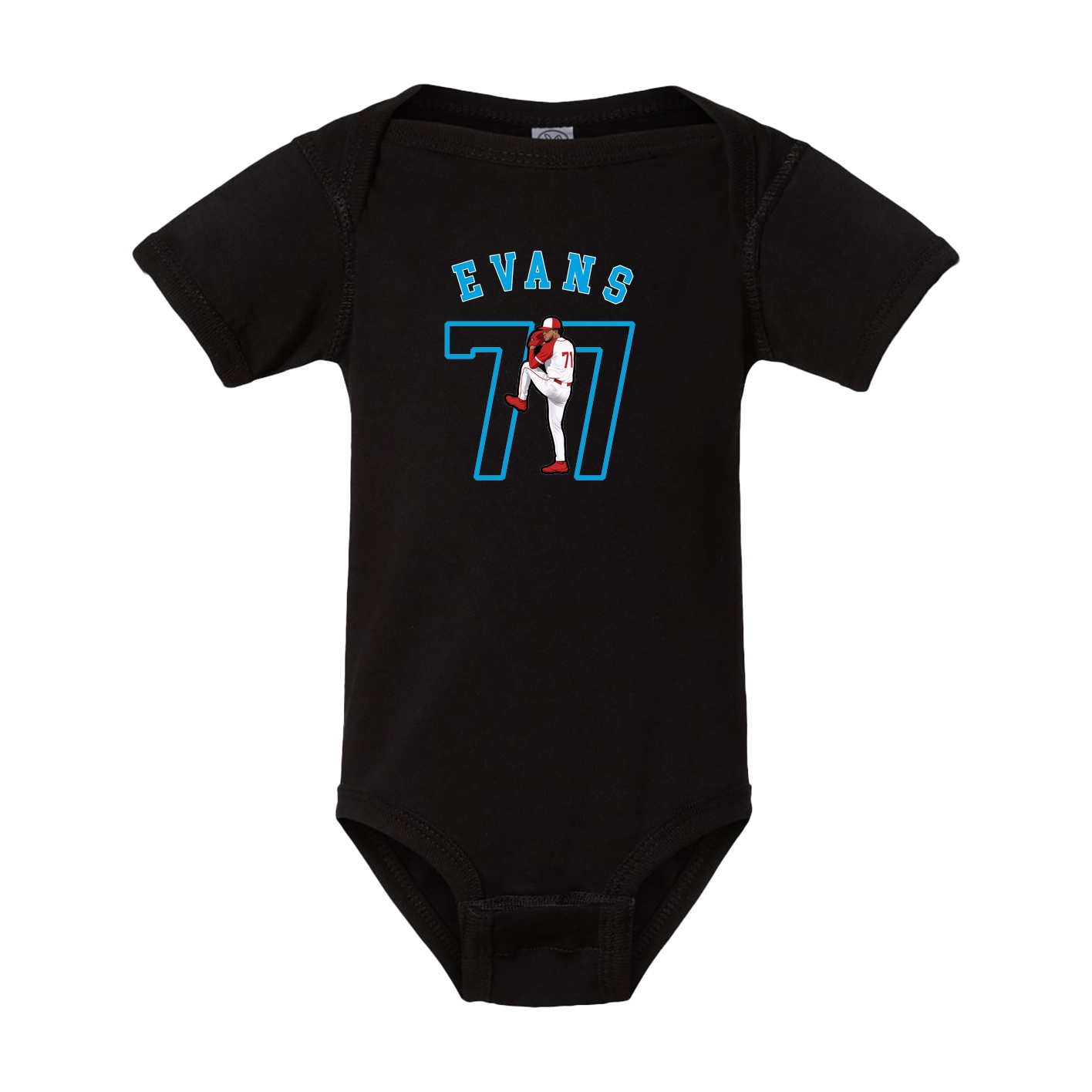 Baby Onesie — Shirsey Arch in Black