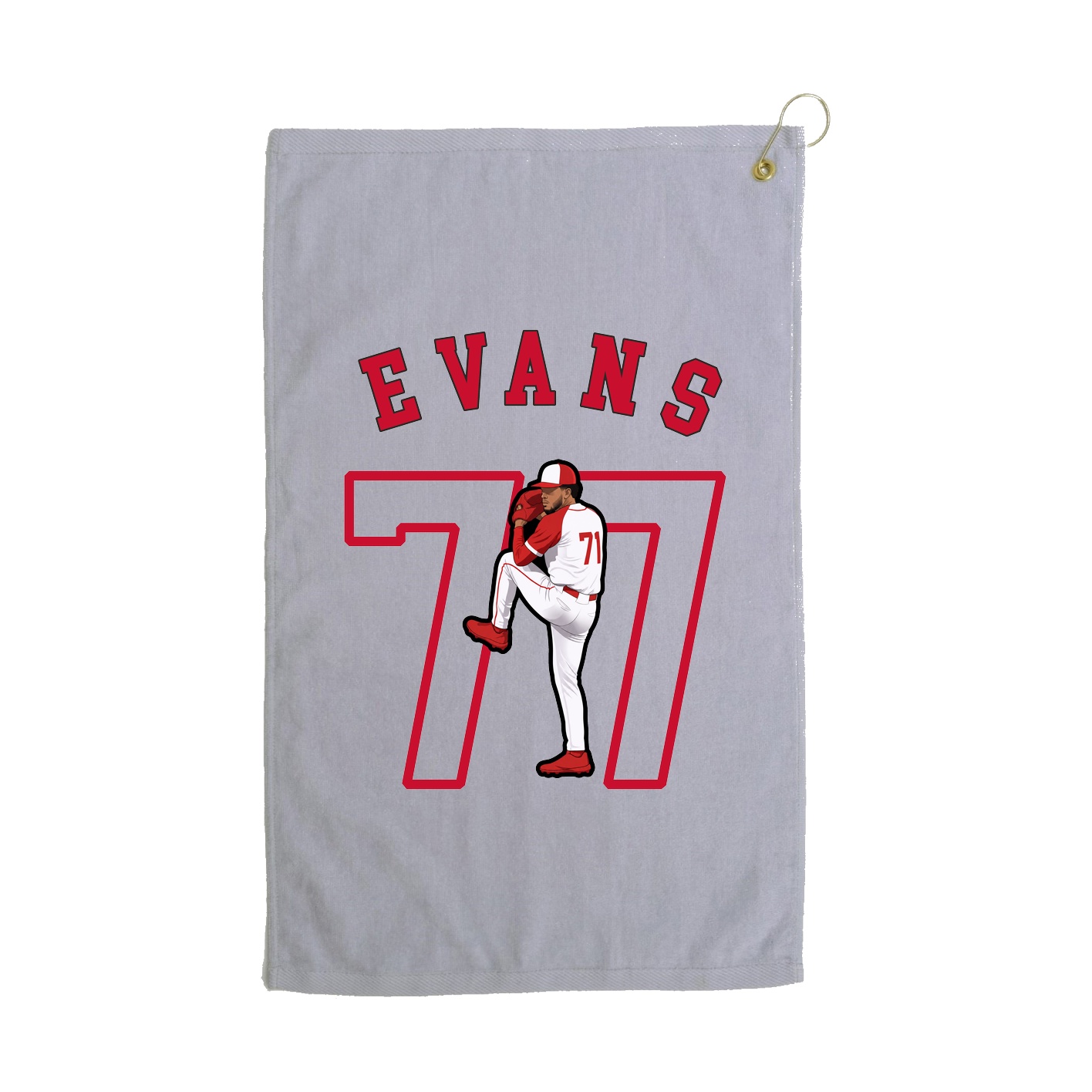 Golf Towel — Shirsey Arch in Grey