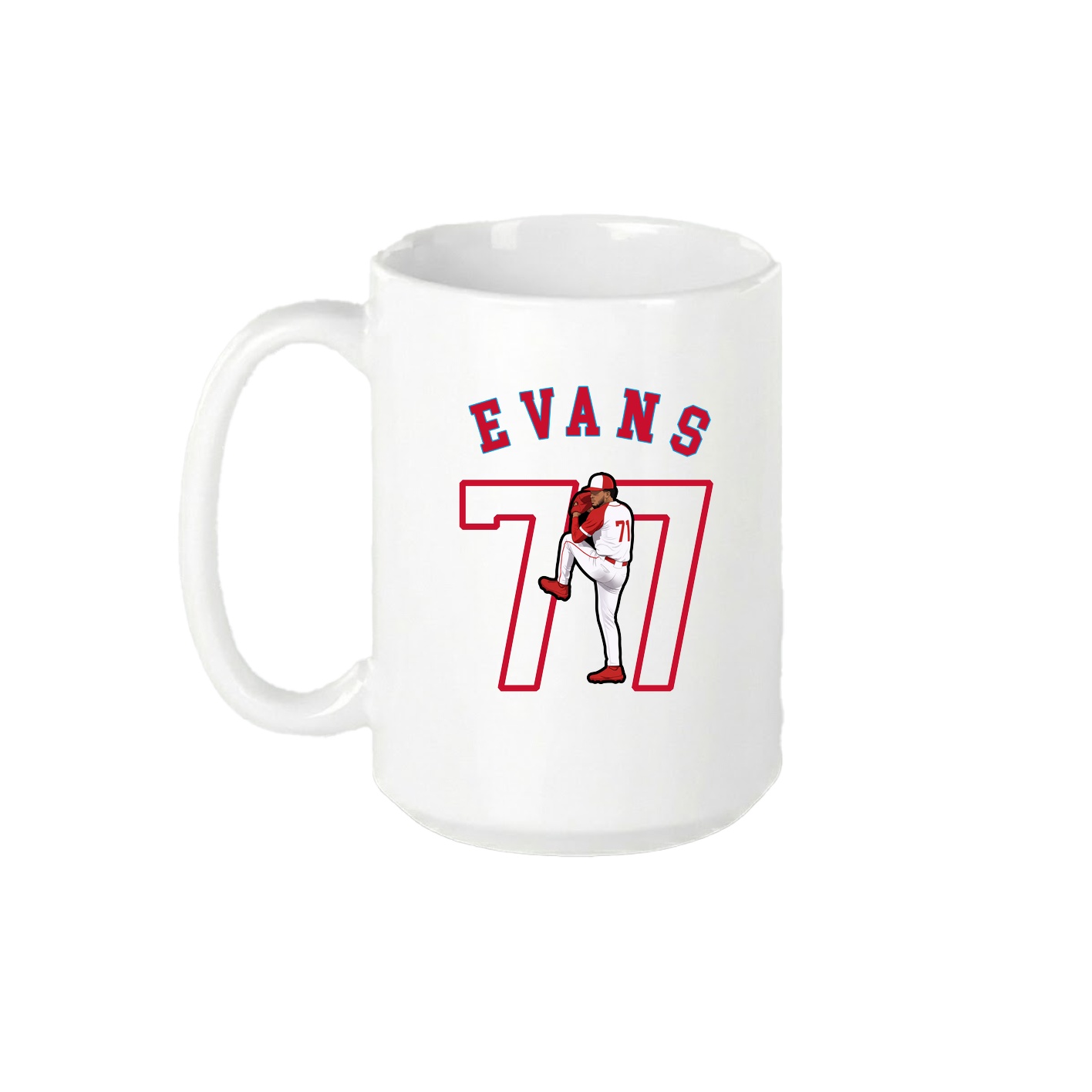 15oz Coffee Mug — Shirsey Arch in White