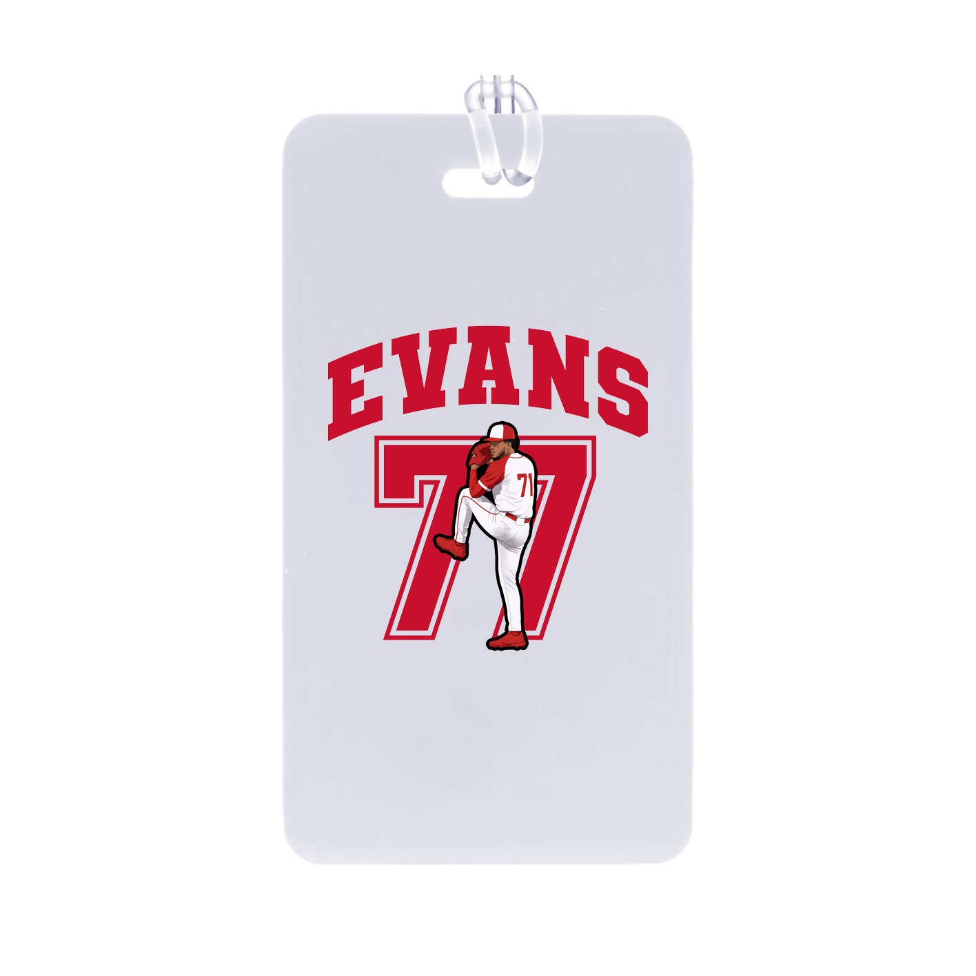 Bag Tag — Number in Classic