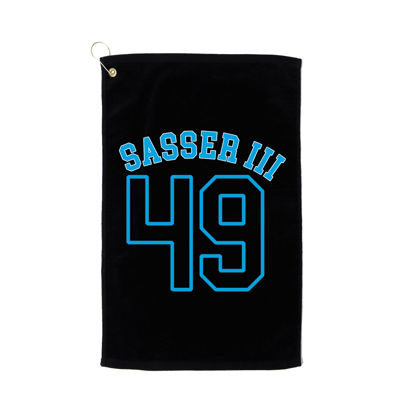 Golf Towel — Shirsey Arch in Black