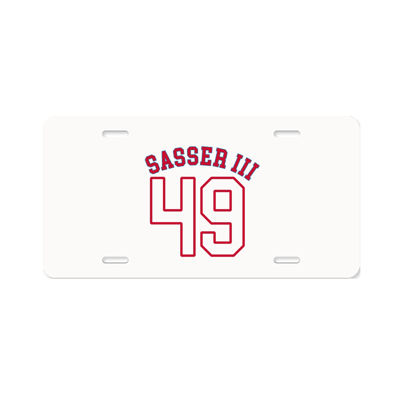License Plate — Shirsey Arch in Classic