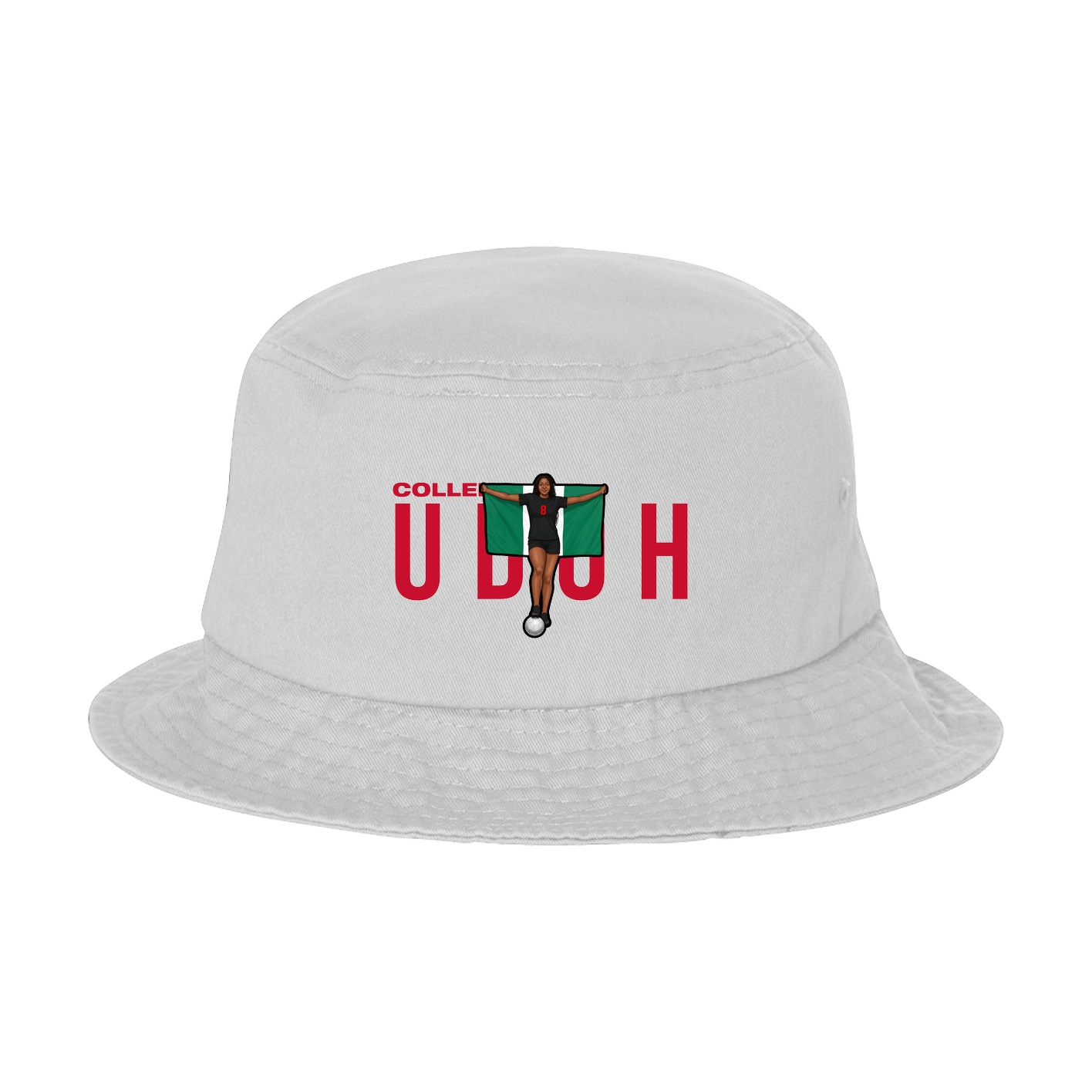 Bucket Cap — Player Name in White