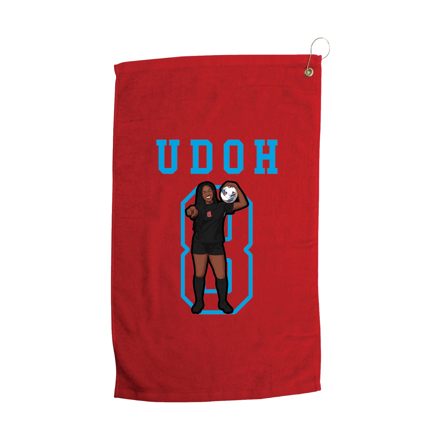Golf Towel — Shirsey in Red