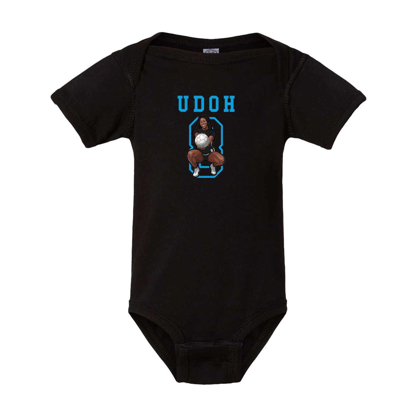 Baby Onesie — Shirsey in Black