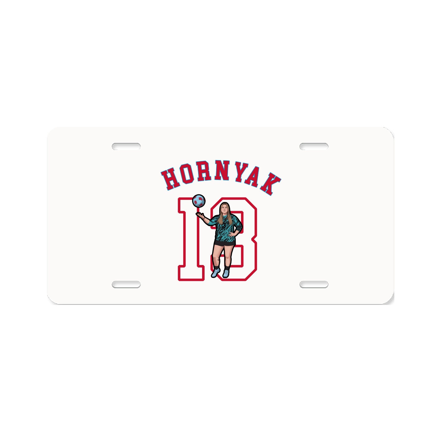 License Plate — Shirsey Arch in Classic