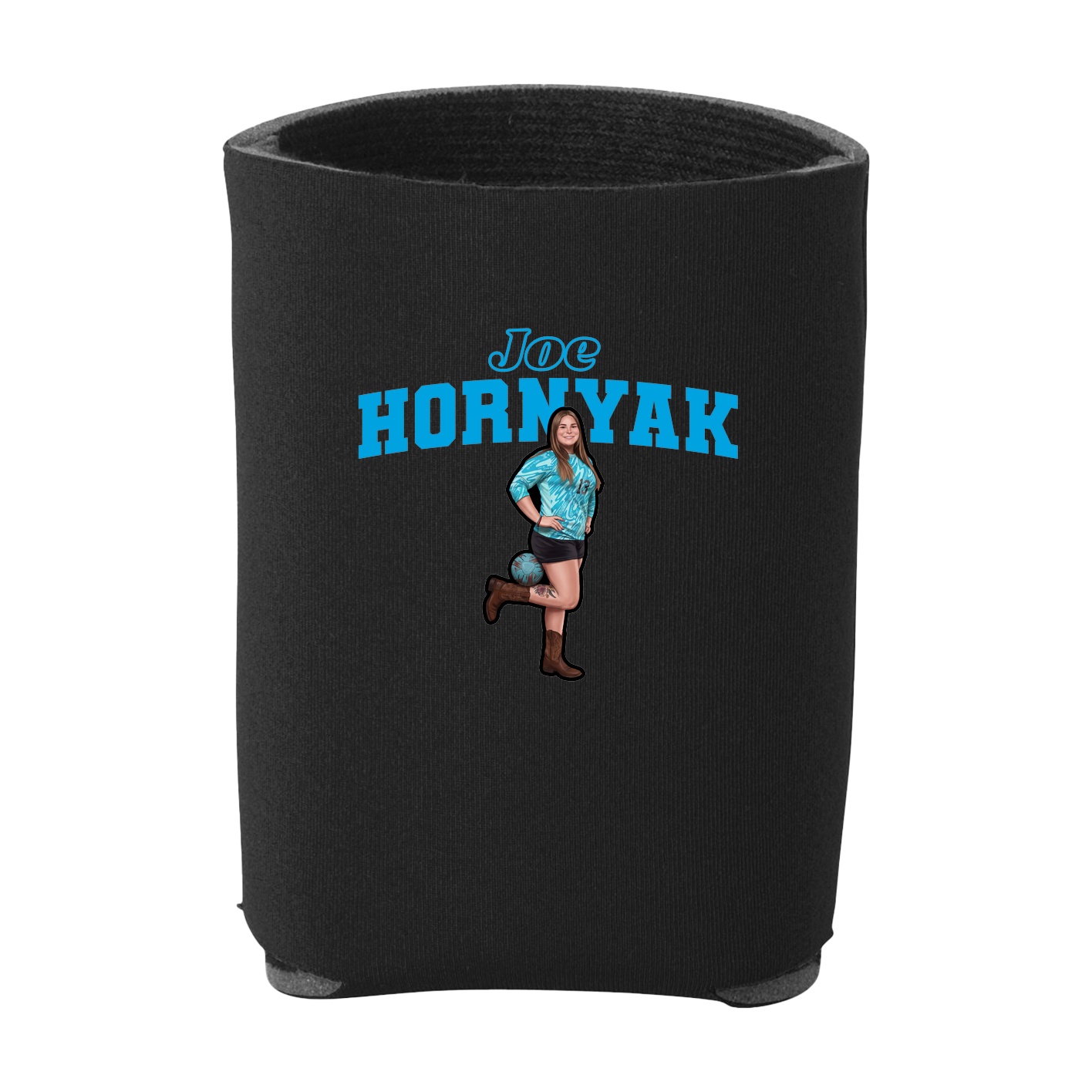 Can Holder — Name Arch in Black
