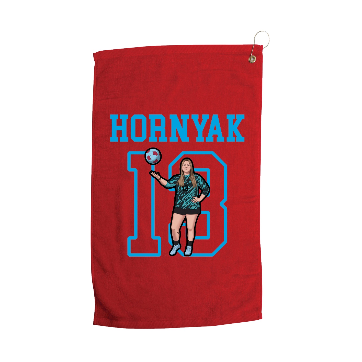 Golf Towel — Shirsey in Red