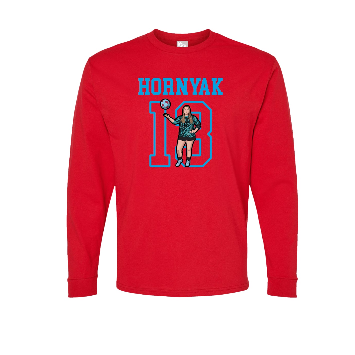 Long Sleeve Tee — Shirsey in Red