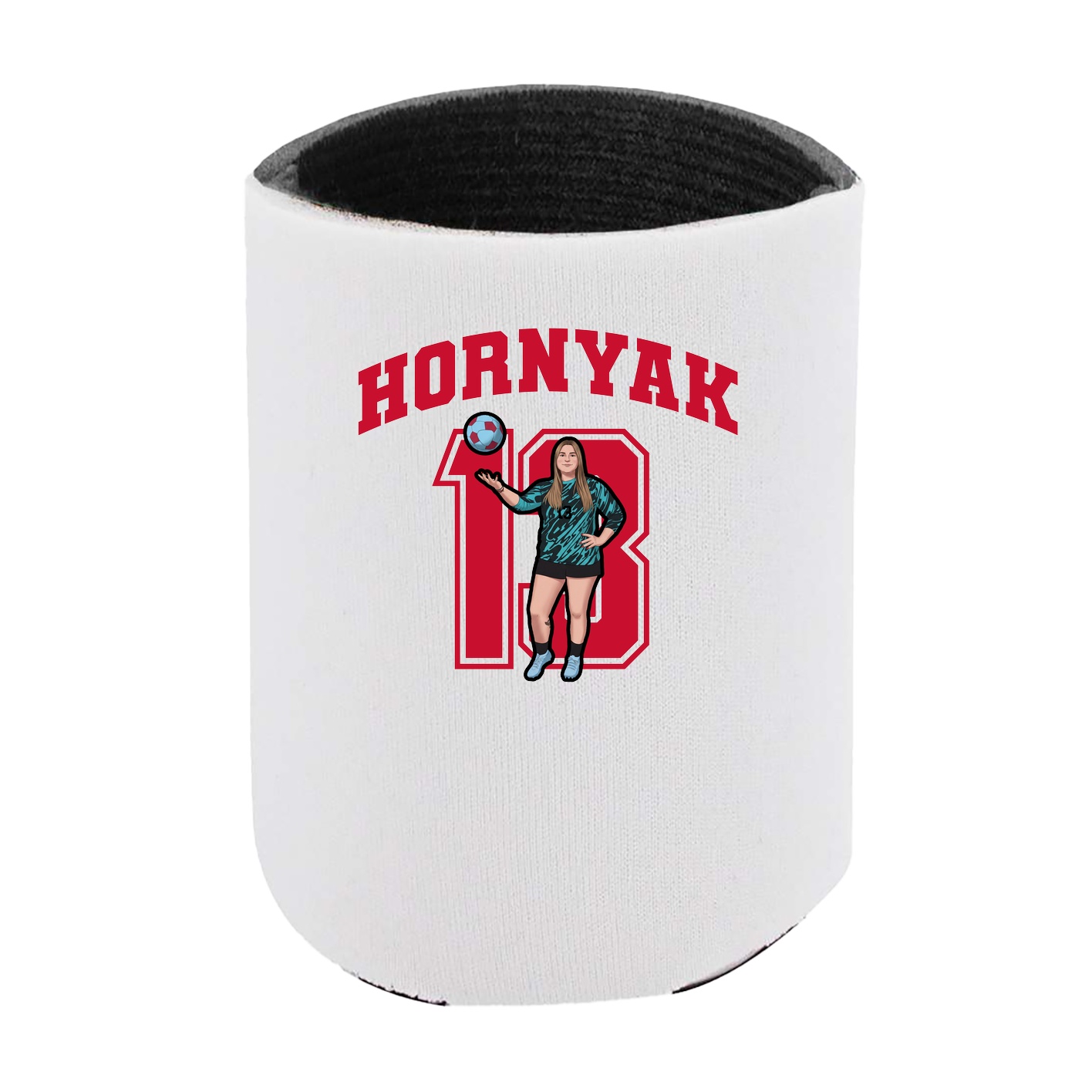 Can Holder — Number in White