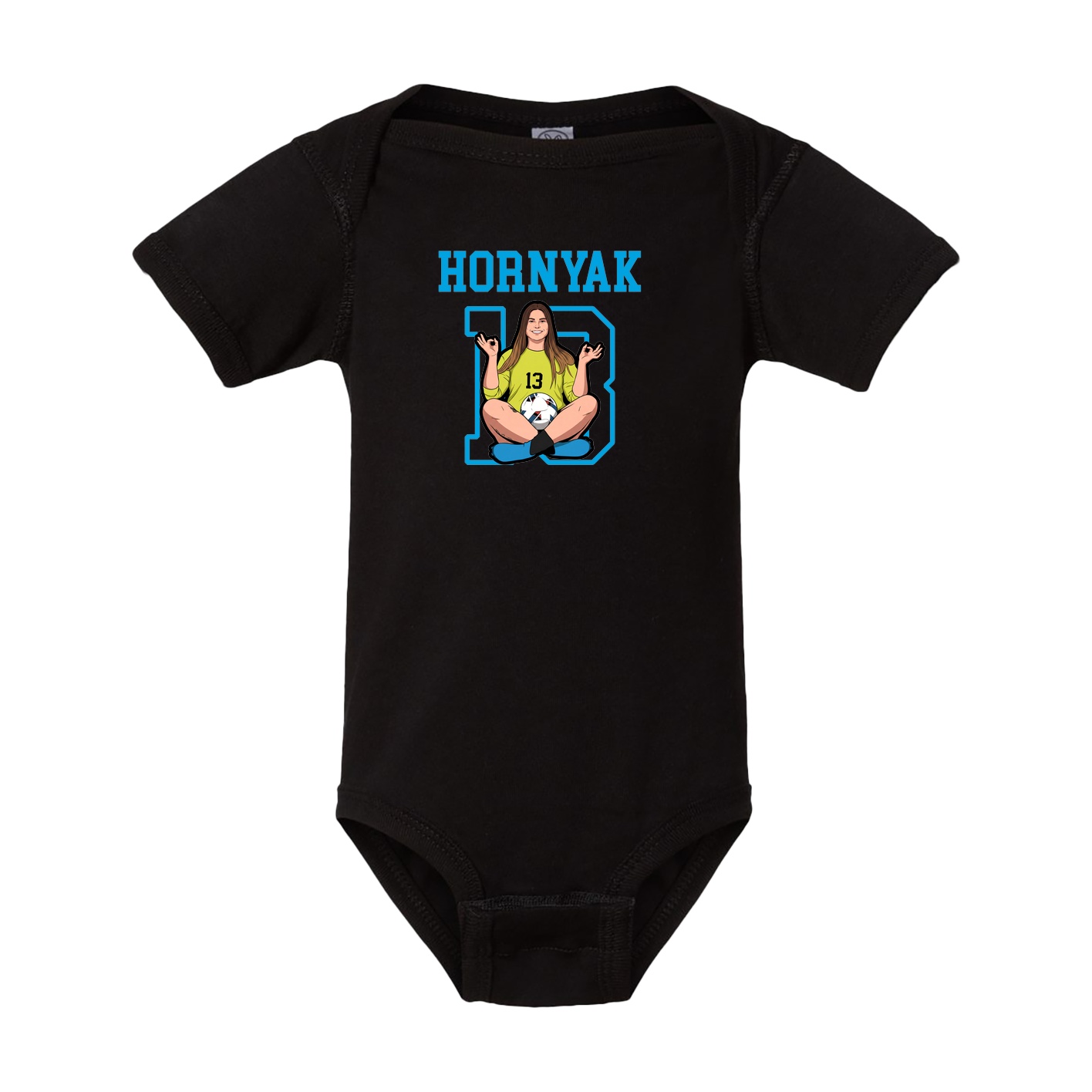 Baby Onesie — Shirsey in Black
