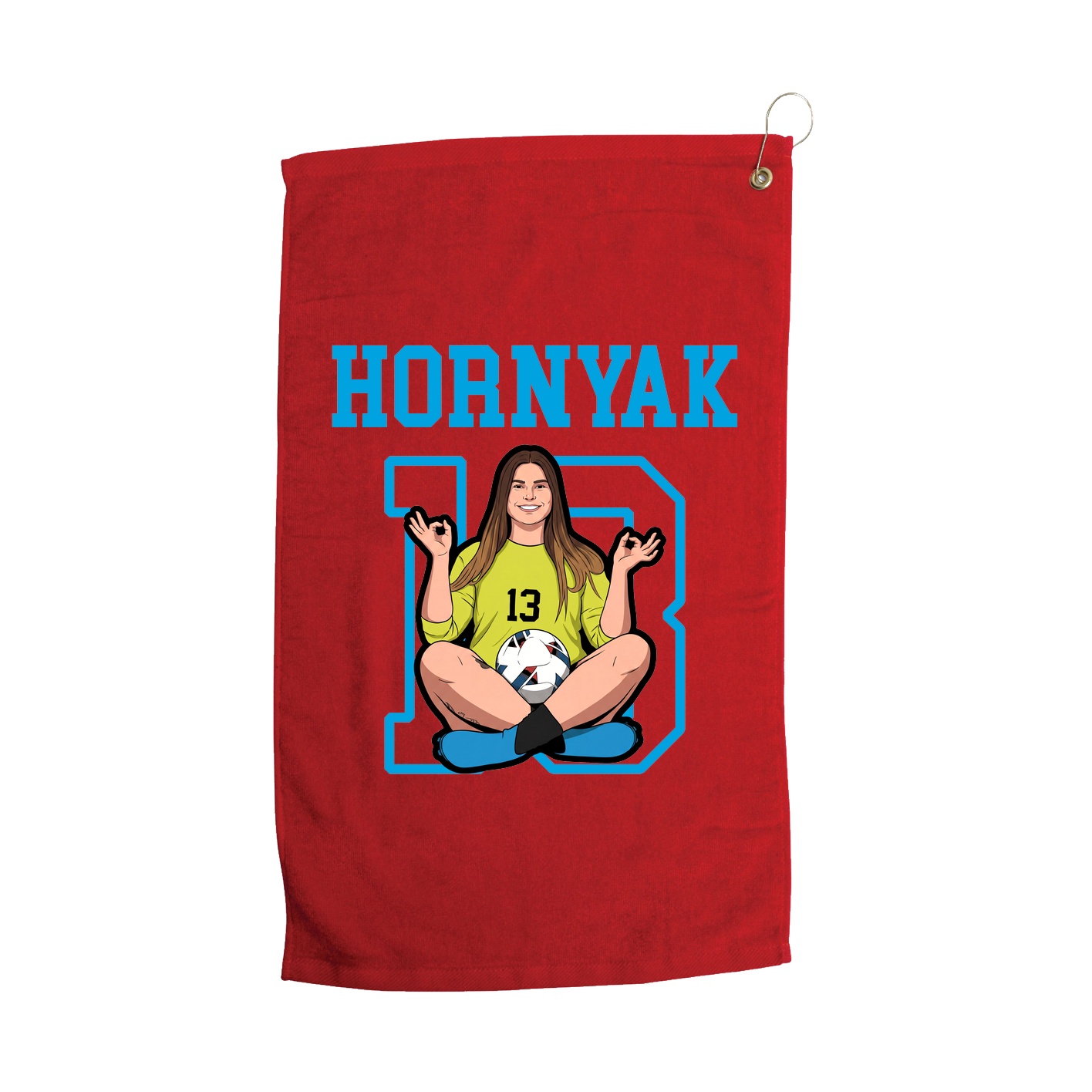 Golf Towel — Shirsey in Red