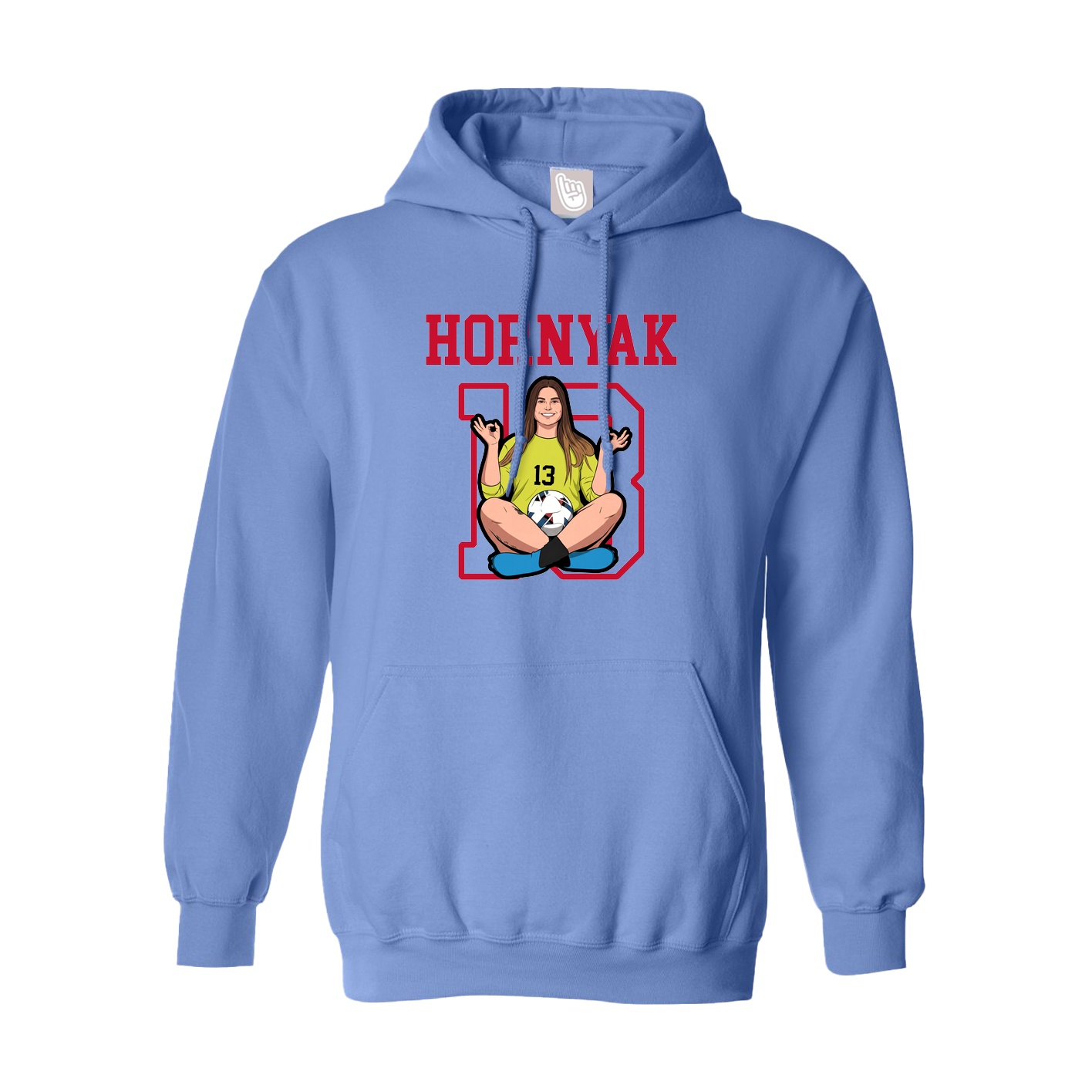 Youth Hoodie — Shirsey in Powder Blue