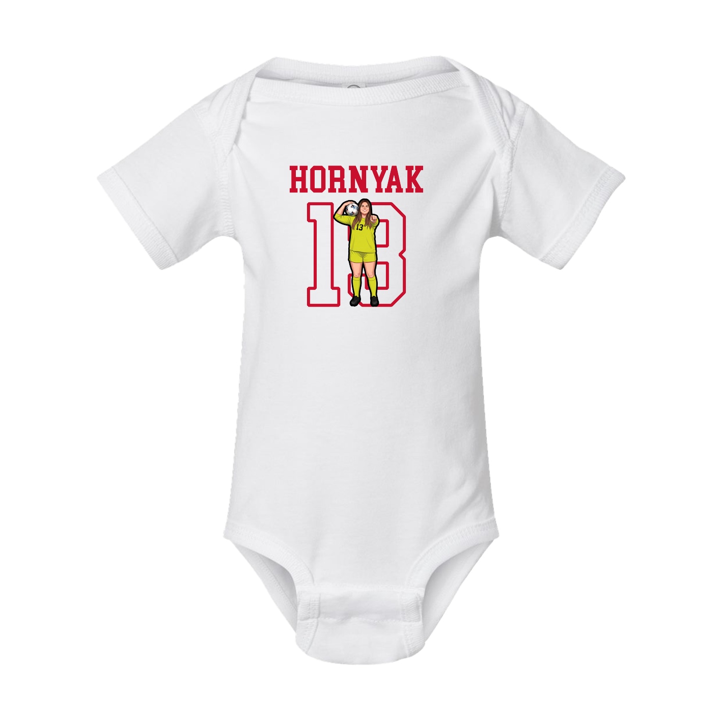 Baby Onesie — Shirsey in White