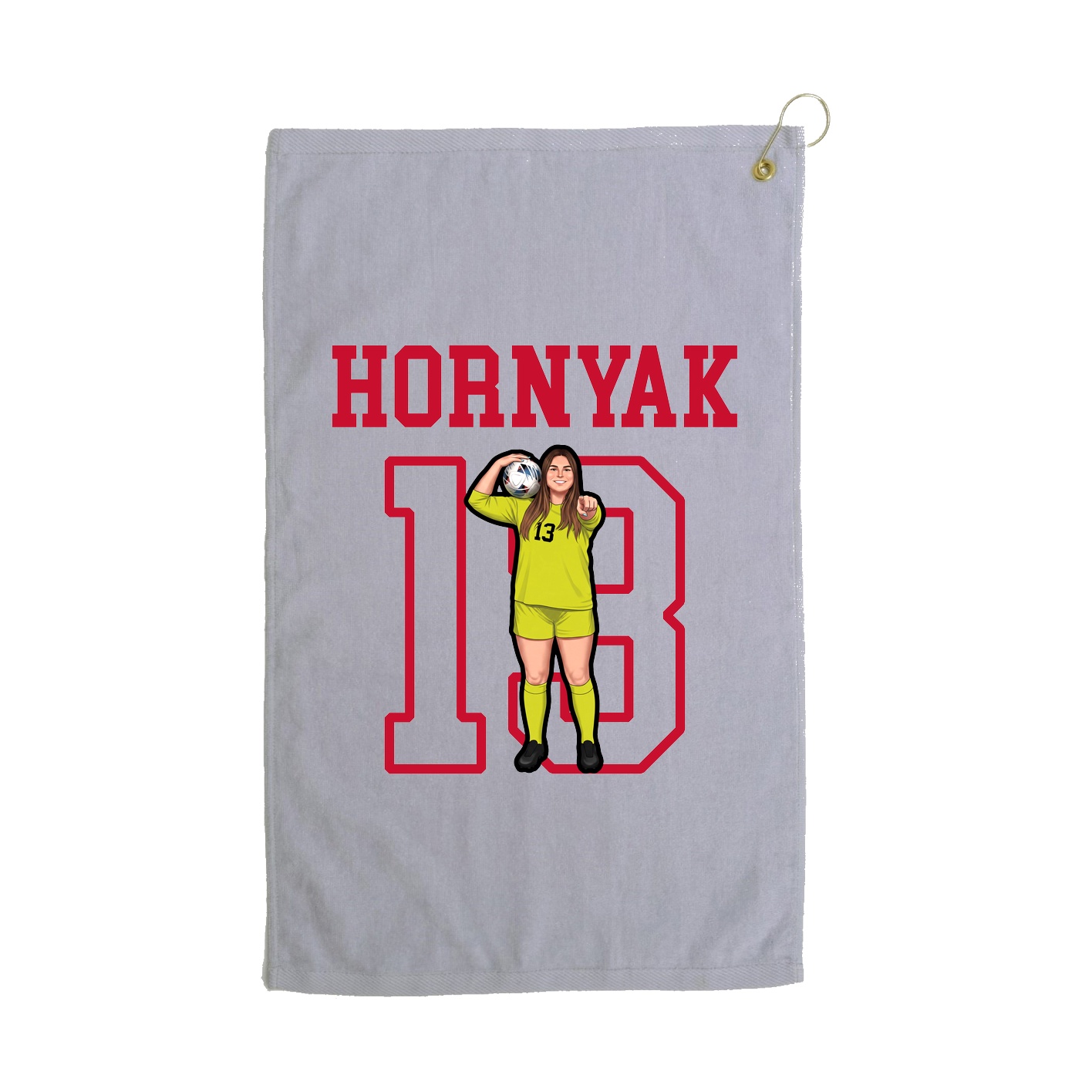 Golf Towel — Shirsey in Grey
