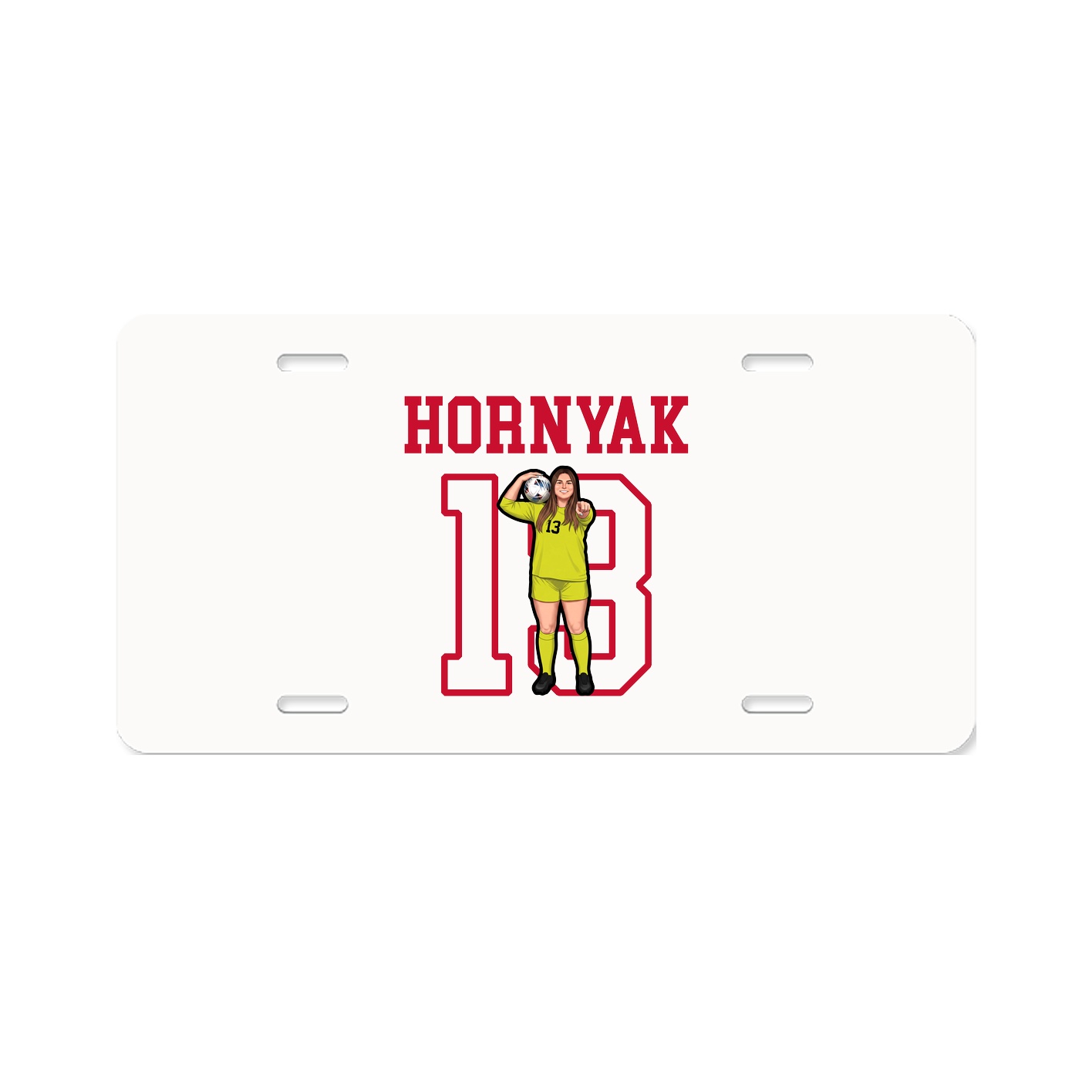 License Plate — Shirsey in Classic