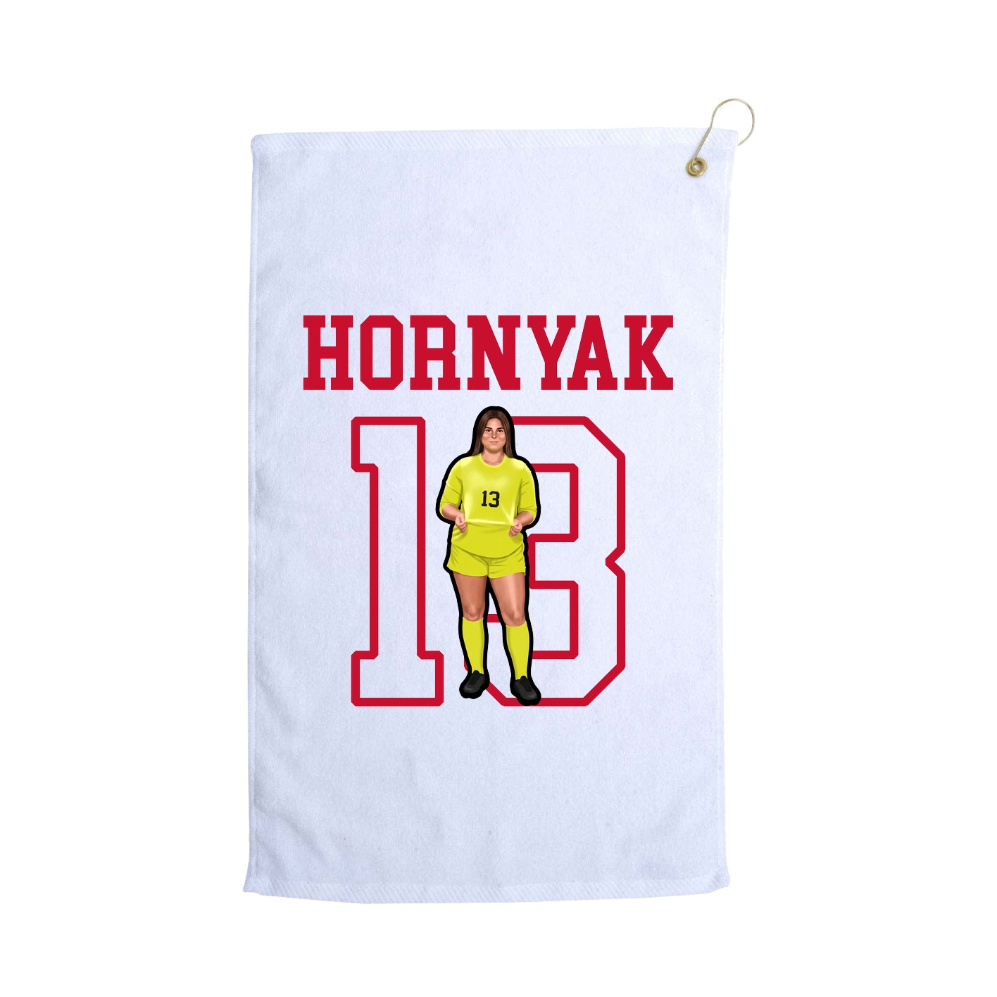 Golf Towel — Shirsey in White