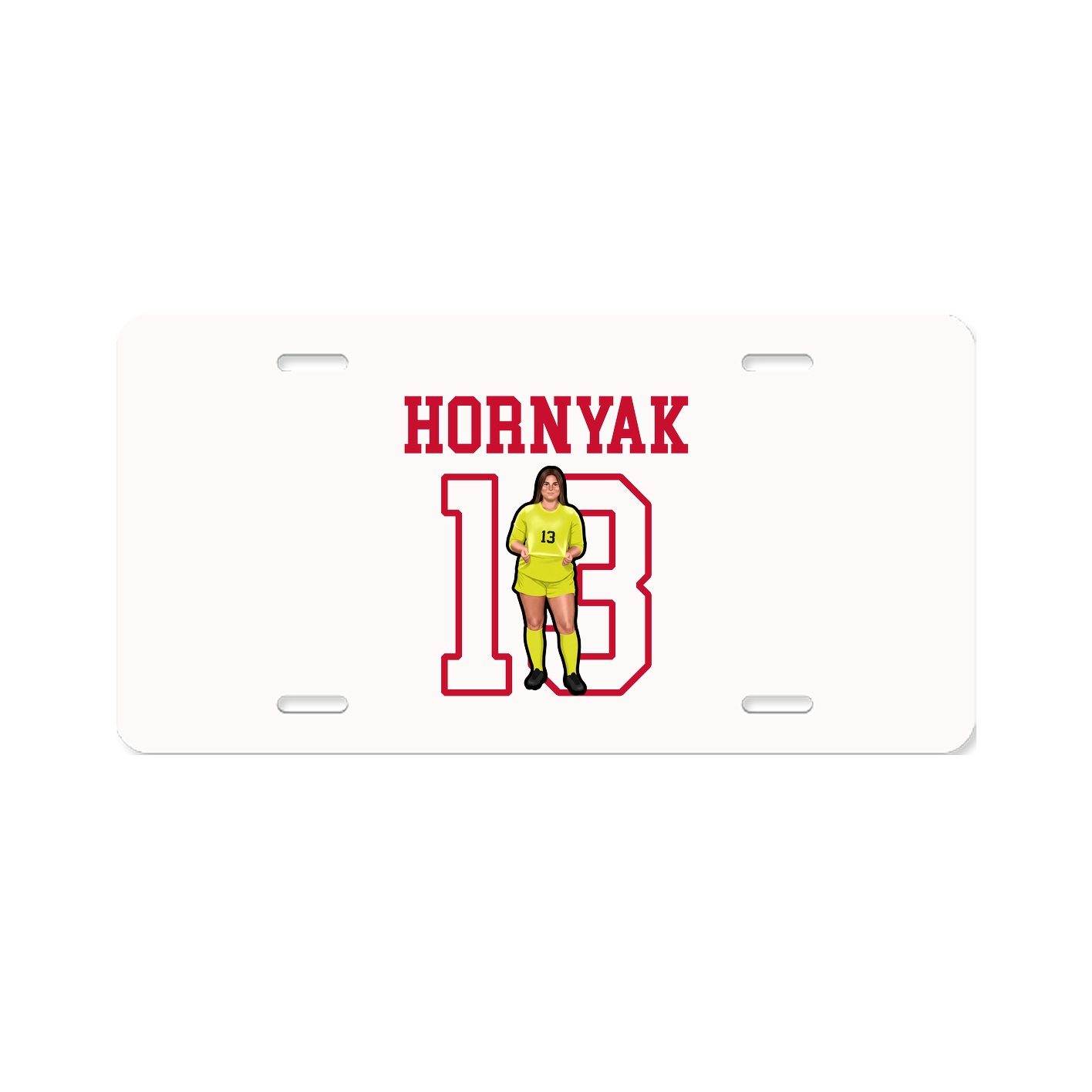 License Plate — Shirsey in Classic