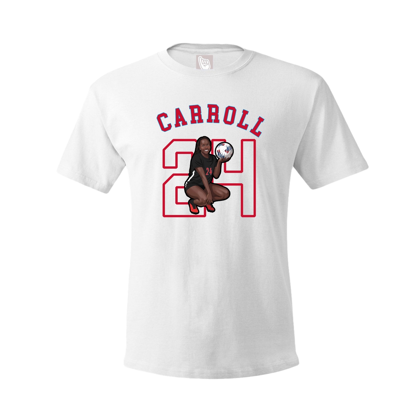 Youth Tee — Shirsey Arch in White