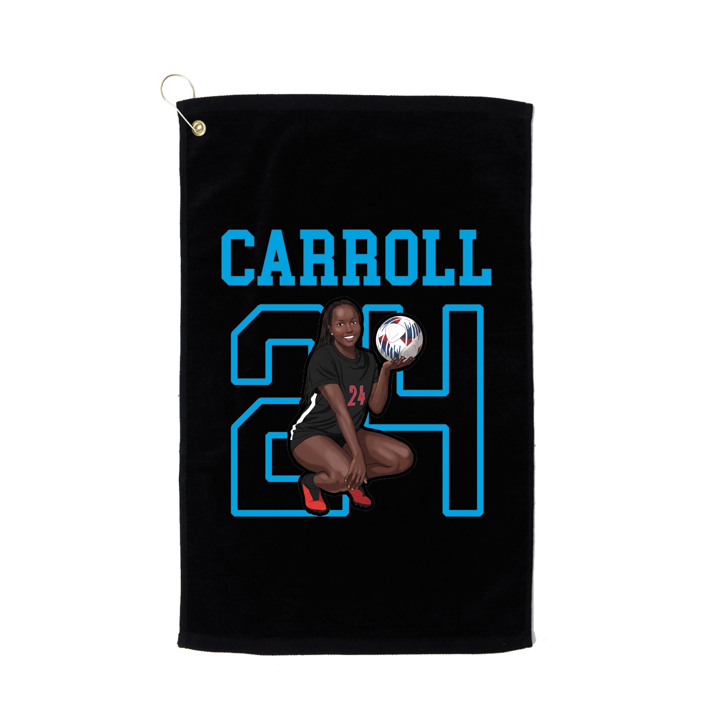 Golf Towel — Shirsey in Black
