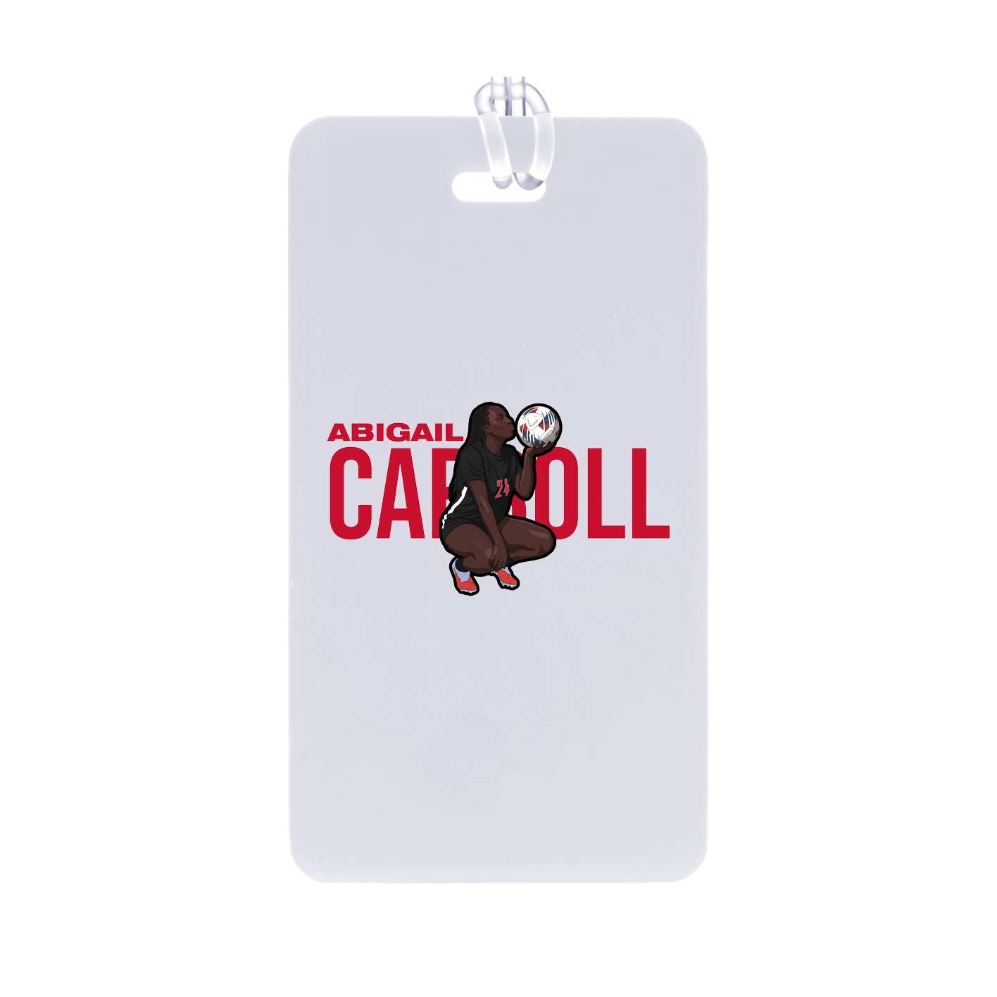 Bag Tag — Player Name in Classic