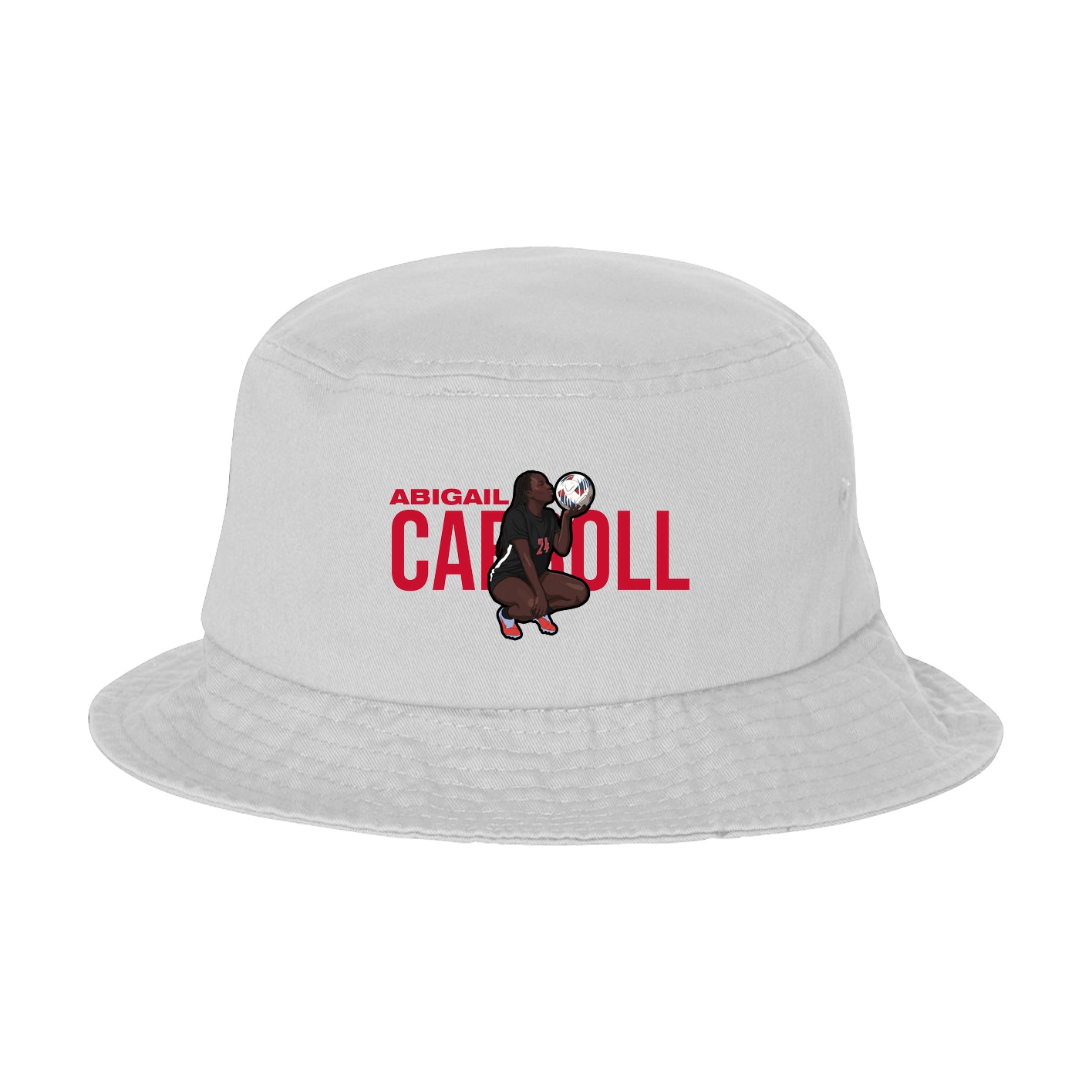 Bucket Cap — Player Name in White