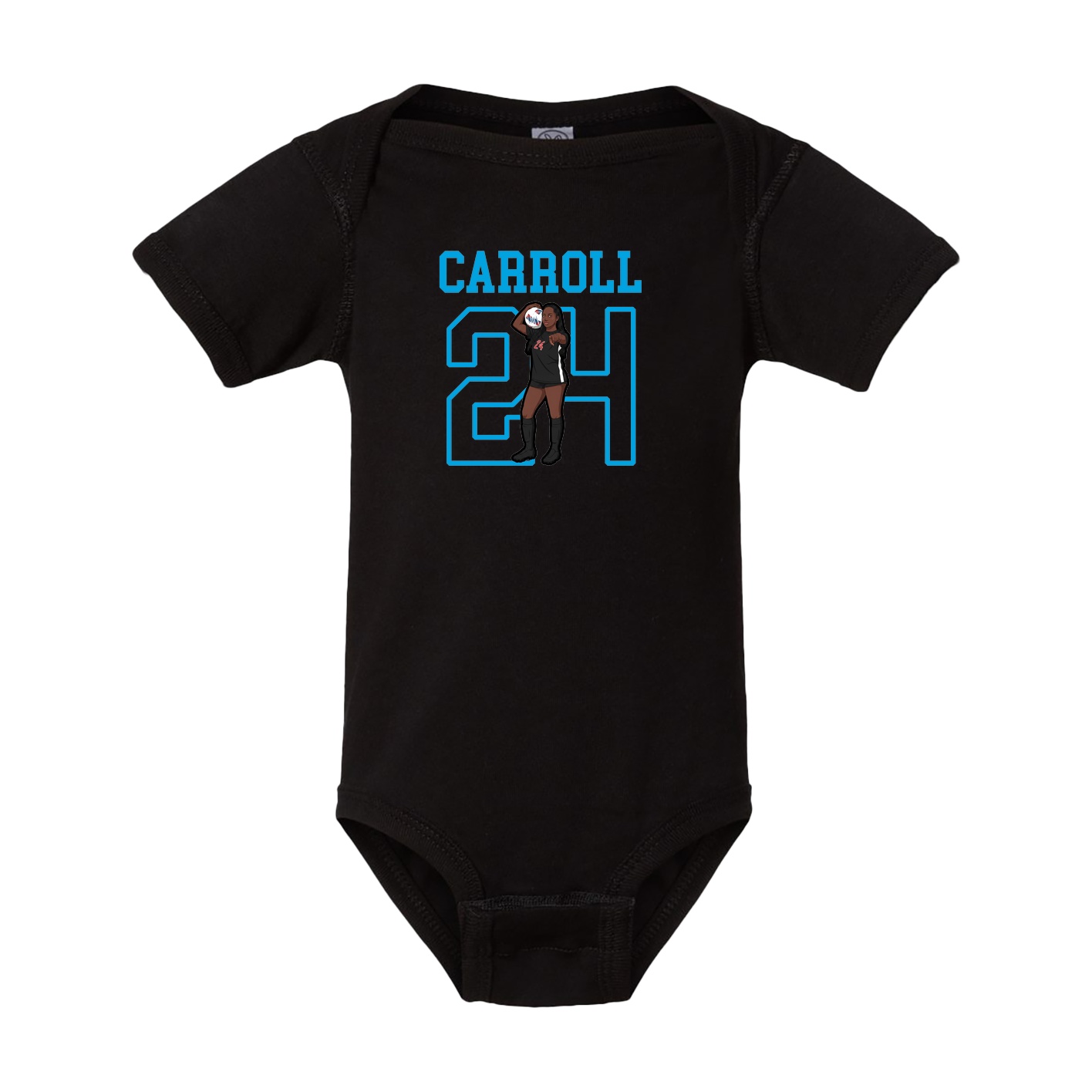 Baby Onesie — Shirsey in Black