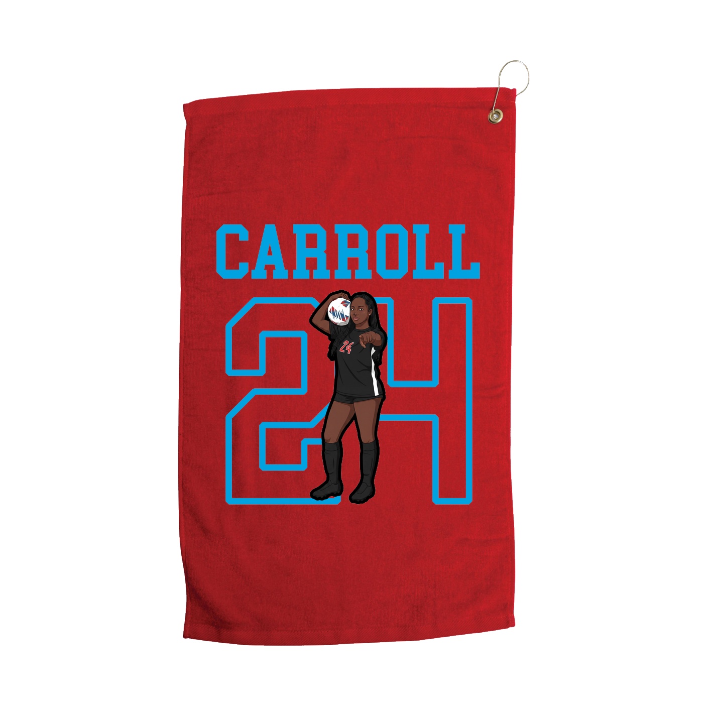 Golf Towel — Shirsey in Red