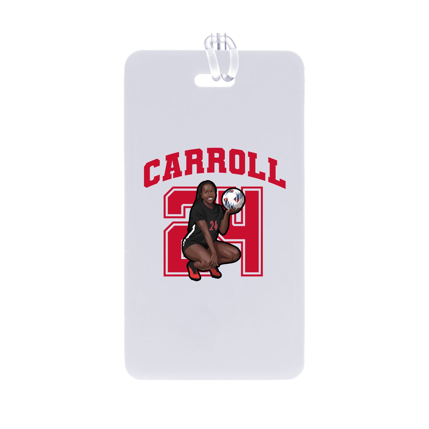 Bag Tag — Number in Classic