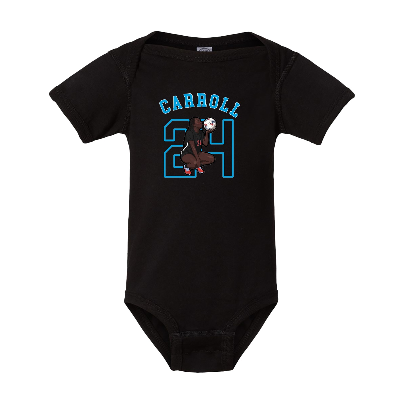 Baby Onesie — Shirsey Arch in Black