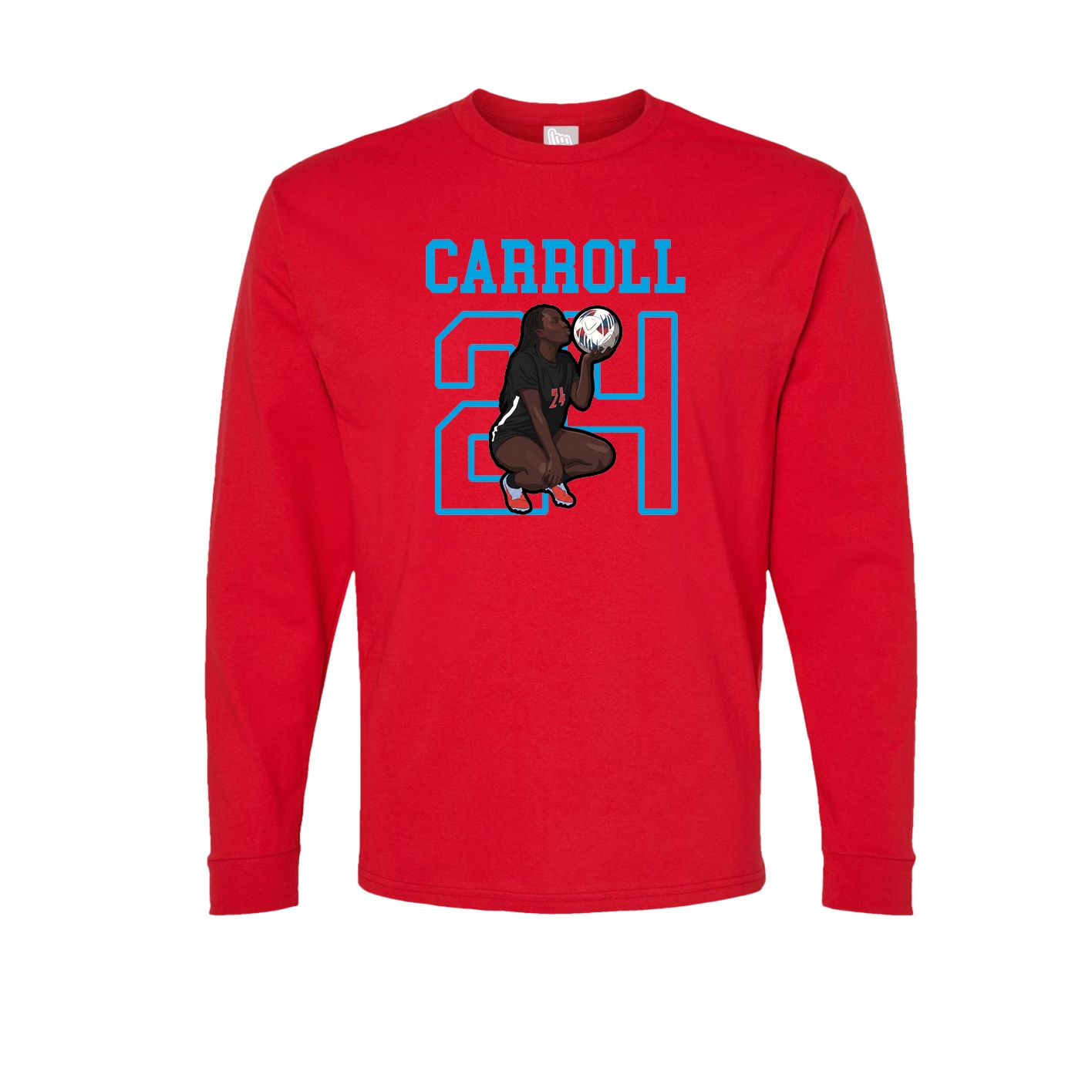 Long Sleeve Tee — Shirsey in Red