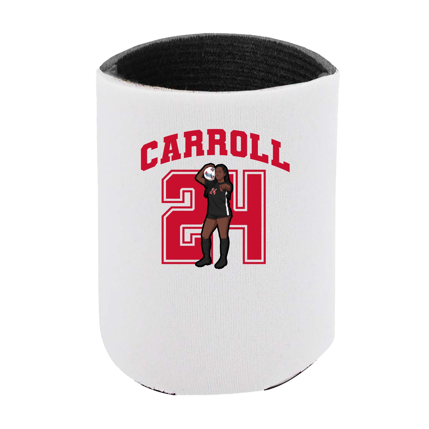 Can Holder — Number in White