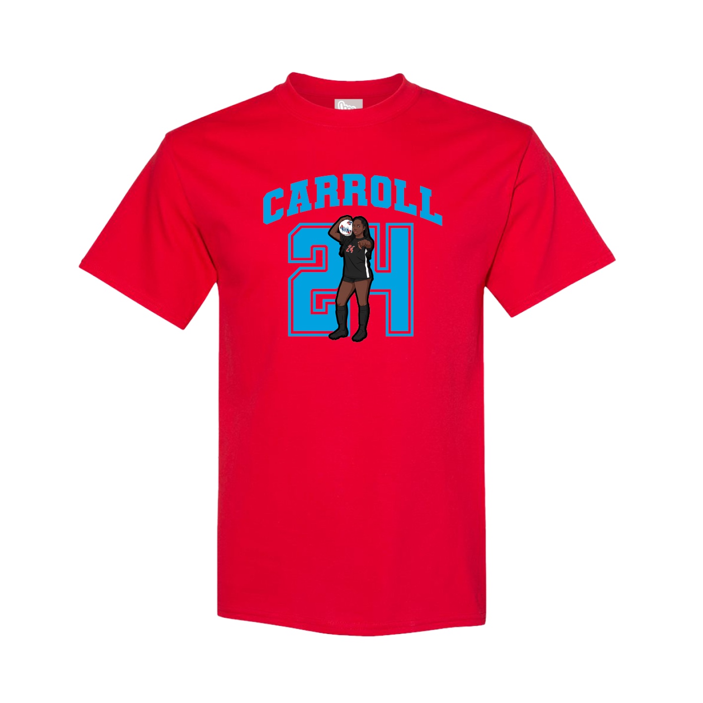 Tee — Number in Red